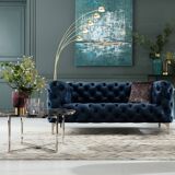 5-branch floor lamp with marble foot