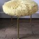 Ottoman yellow vintage