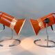 Set of Two Vintage Table Lamps from Chirana, 1970's