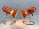 Set of Two Vintage Table Lamps from Chirana, 1970's