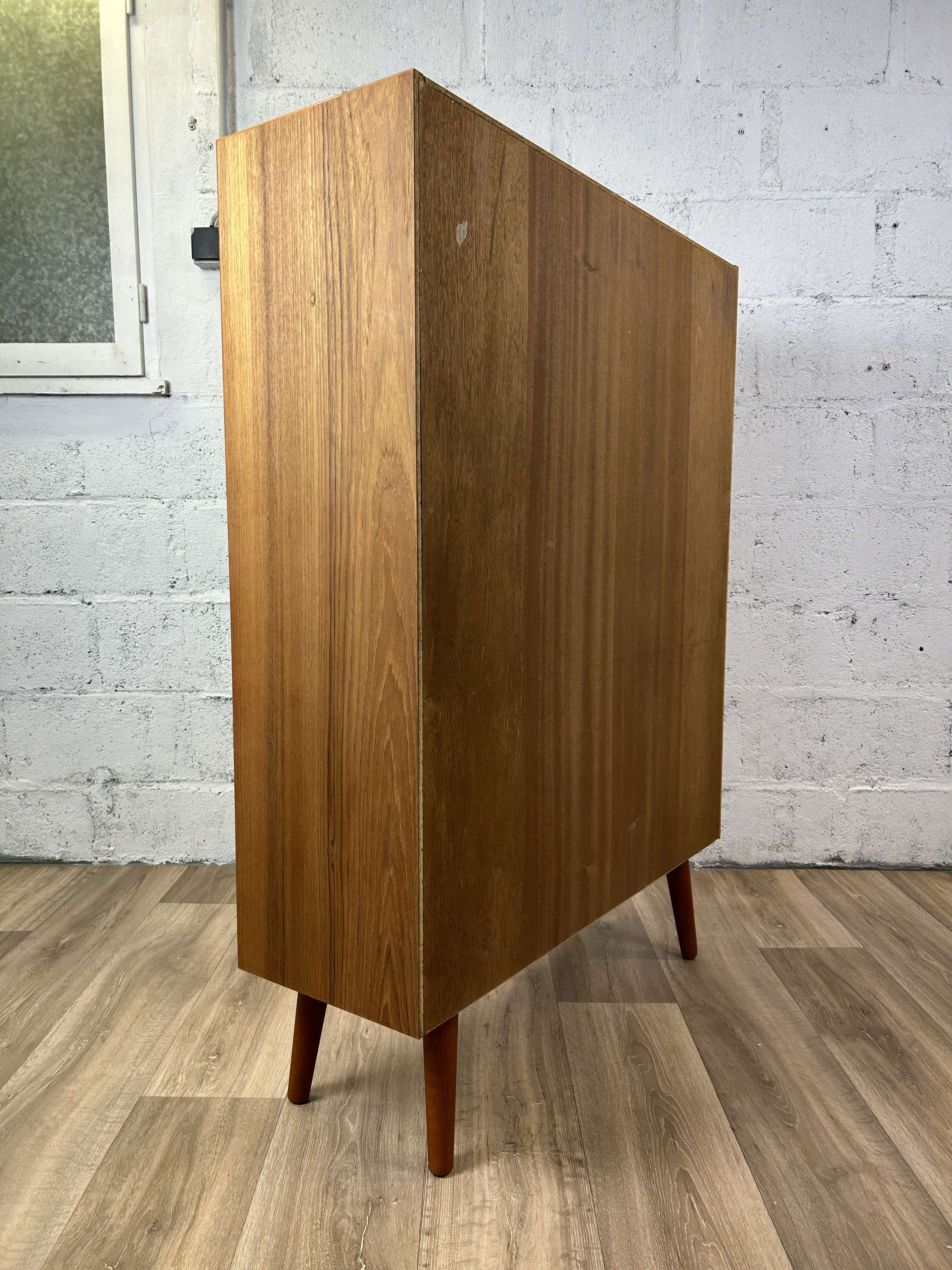 Vintage Scandinavian teak bookcase from Westergaards Mobelfabrik Silkeborg, 60s