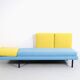 50s daybed, French made