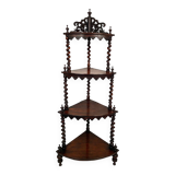Rosewood corner shelf, Napoleon III period