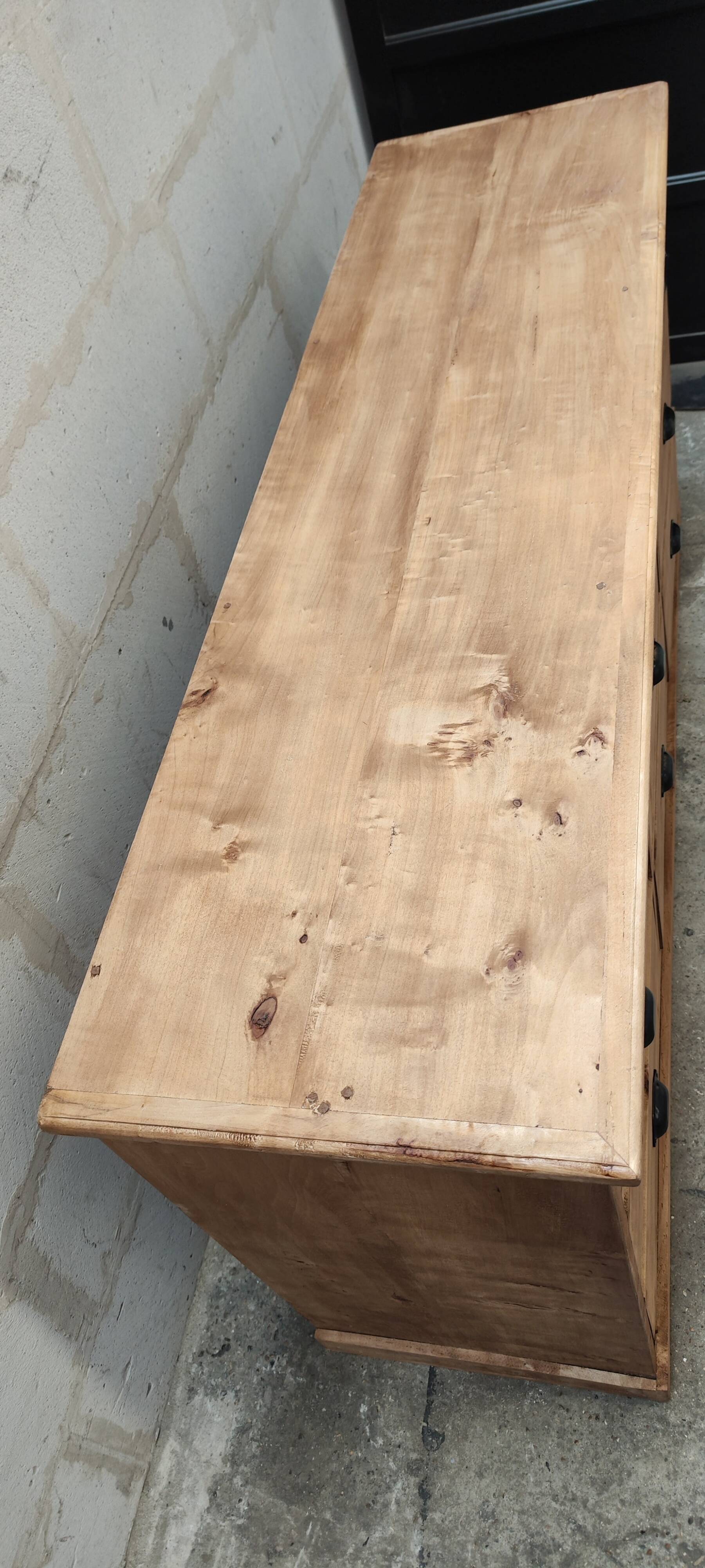 Professional furniture with nine solid wood drawers