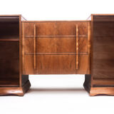 Art Deco Walnut Sideboard