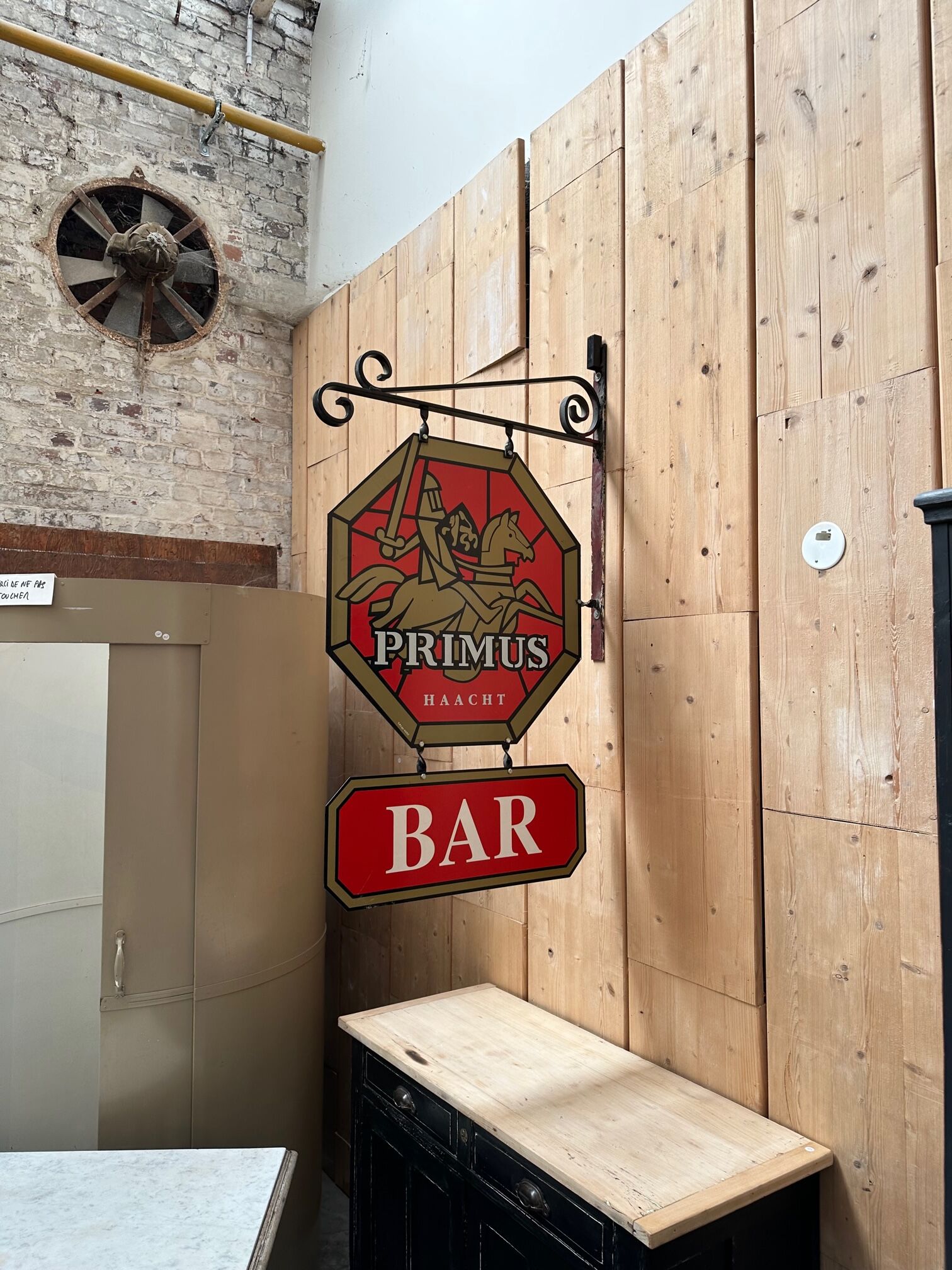 Enseigne Personnalisée Pour Bar De Sous-sol Ou Garage - Panneau Métal Rustique - Personnalisation Texte - Fabriqué Aux USA