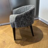 SET OF 6 CHAIRS Cambon black | Eichholtz Rizzo