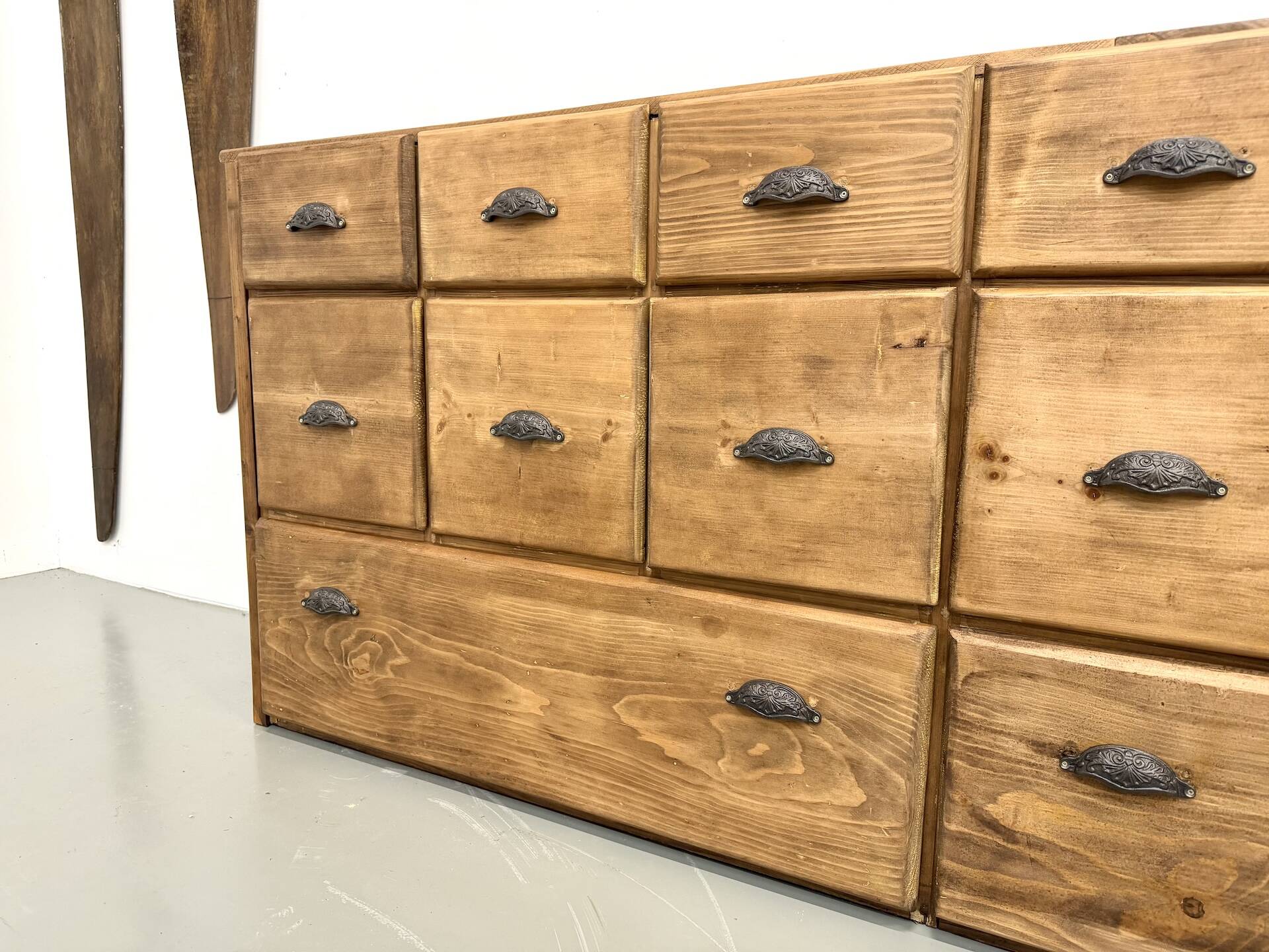 Large Pine Workshop Furniture