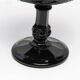Vintage black decorative plate, Italy, 1960s