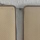 Vintage mirror 1960 triptych ivory barber - 24 x 59 cm