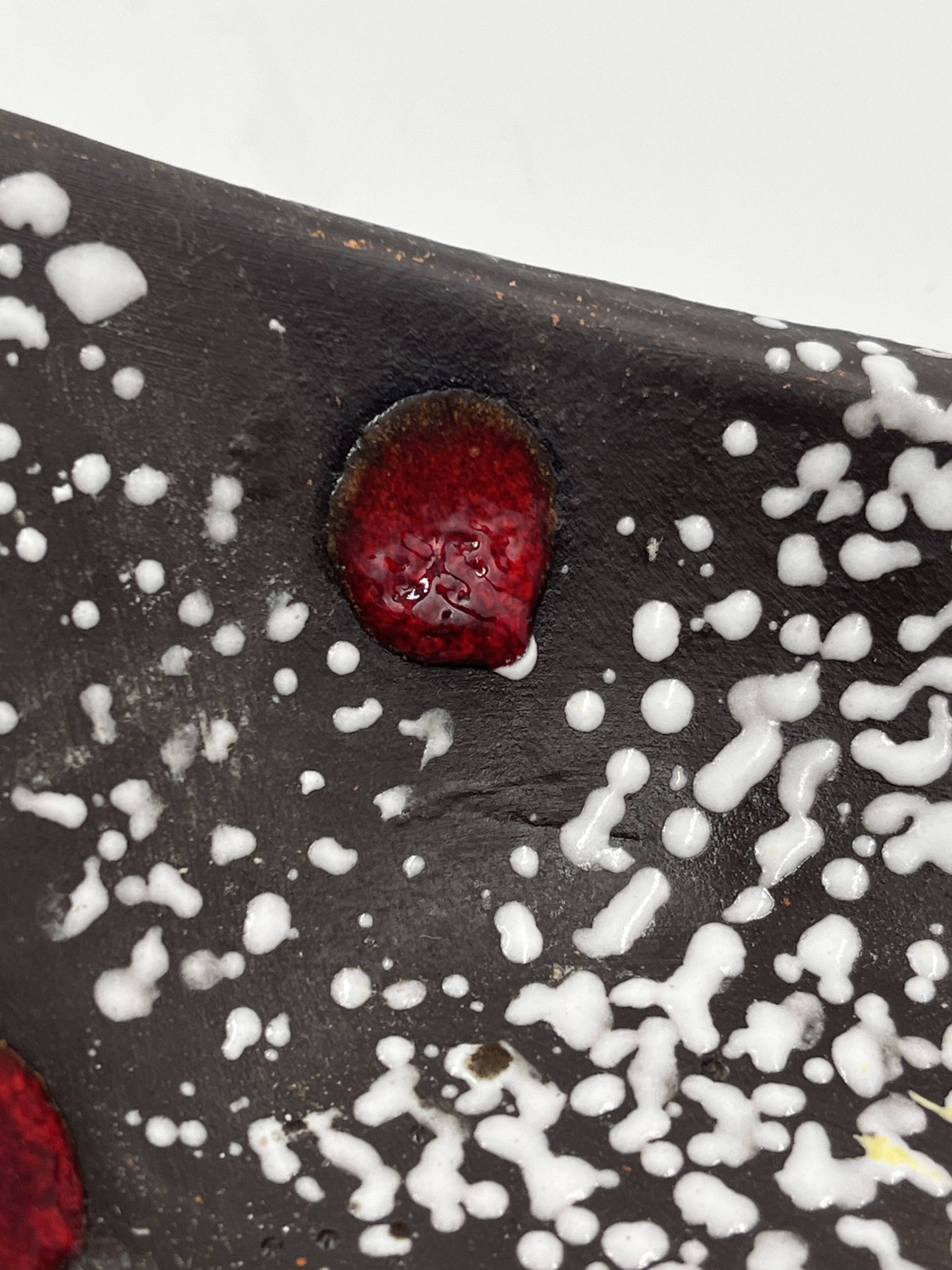 Carstens appetizer server, Hawaiian design