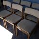 Baumann 6 chair signed 1960 vintage design