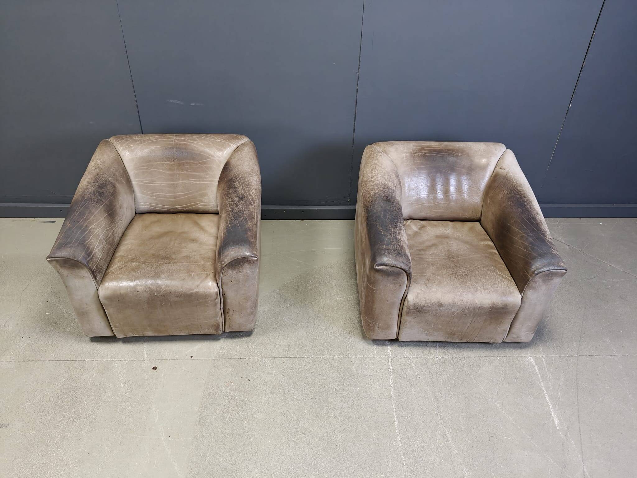 De Sede DS47 armchairs set of 2, 1960s