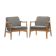Pair of type 300-203 GFM-87 armchairs