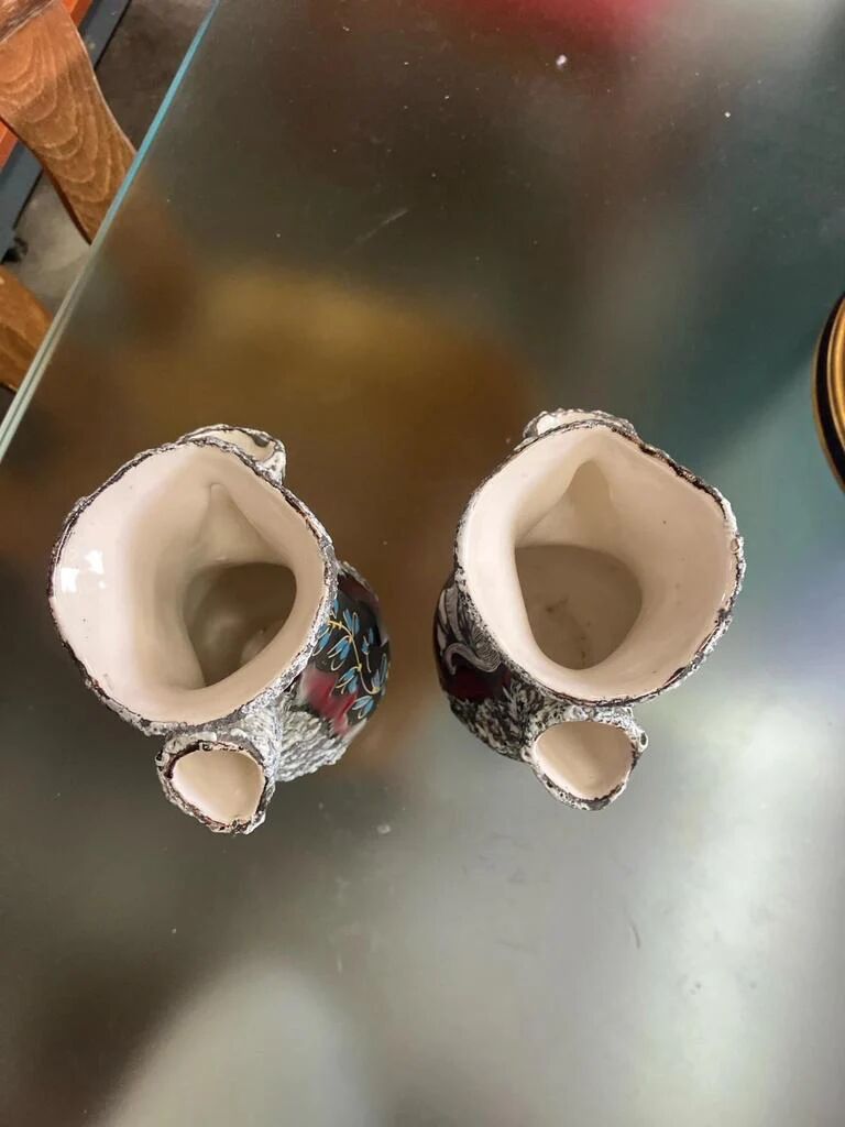 Pair of Italian vases by Augusto Giulianelli 1950
