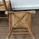 Lot de 3 chaises paillées années 50