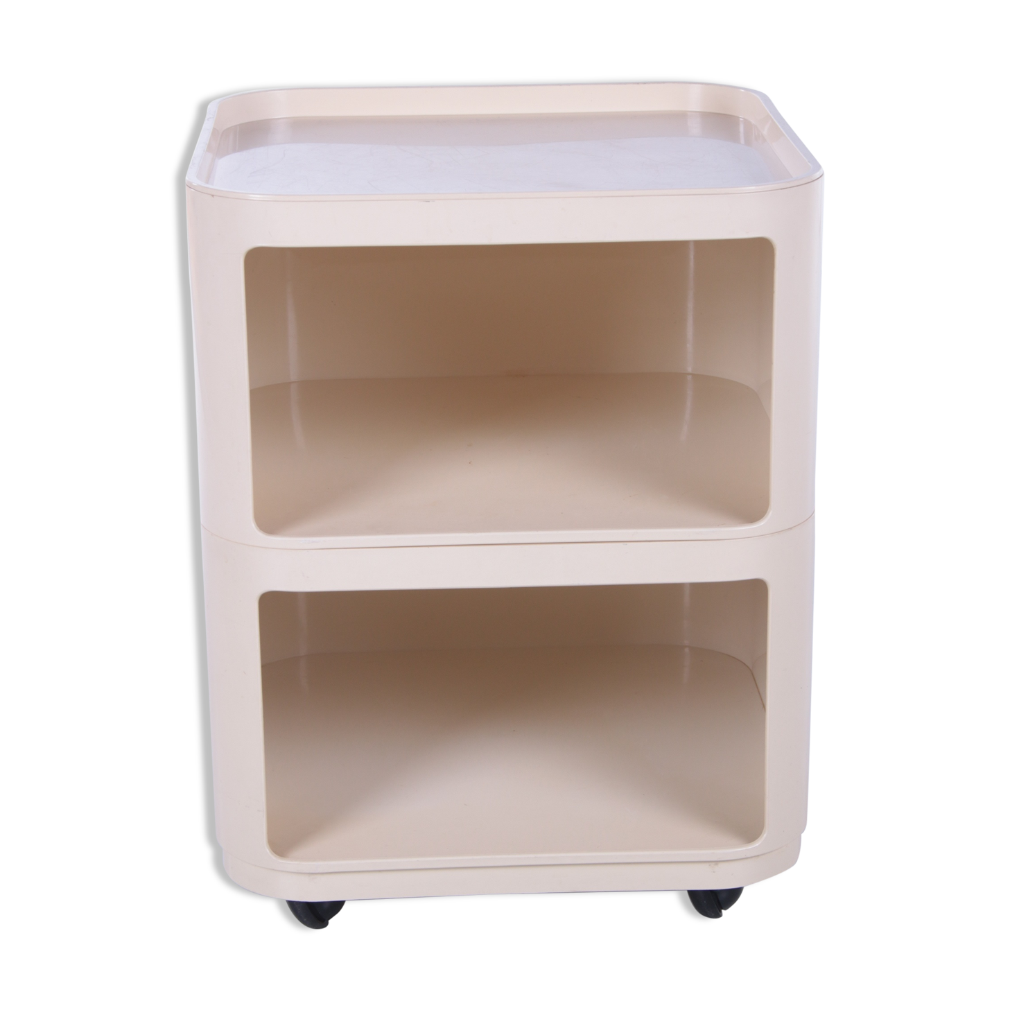 Kartell 2 cube tables Anna Castelli from Italy