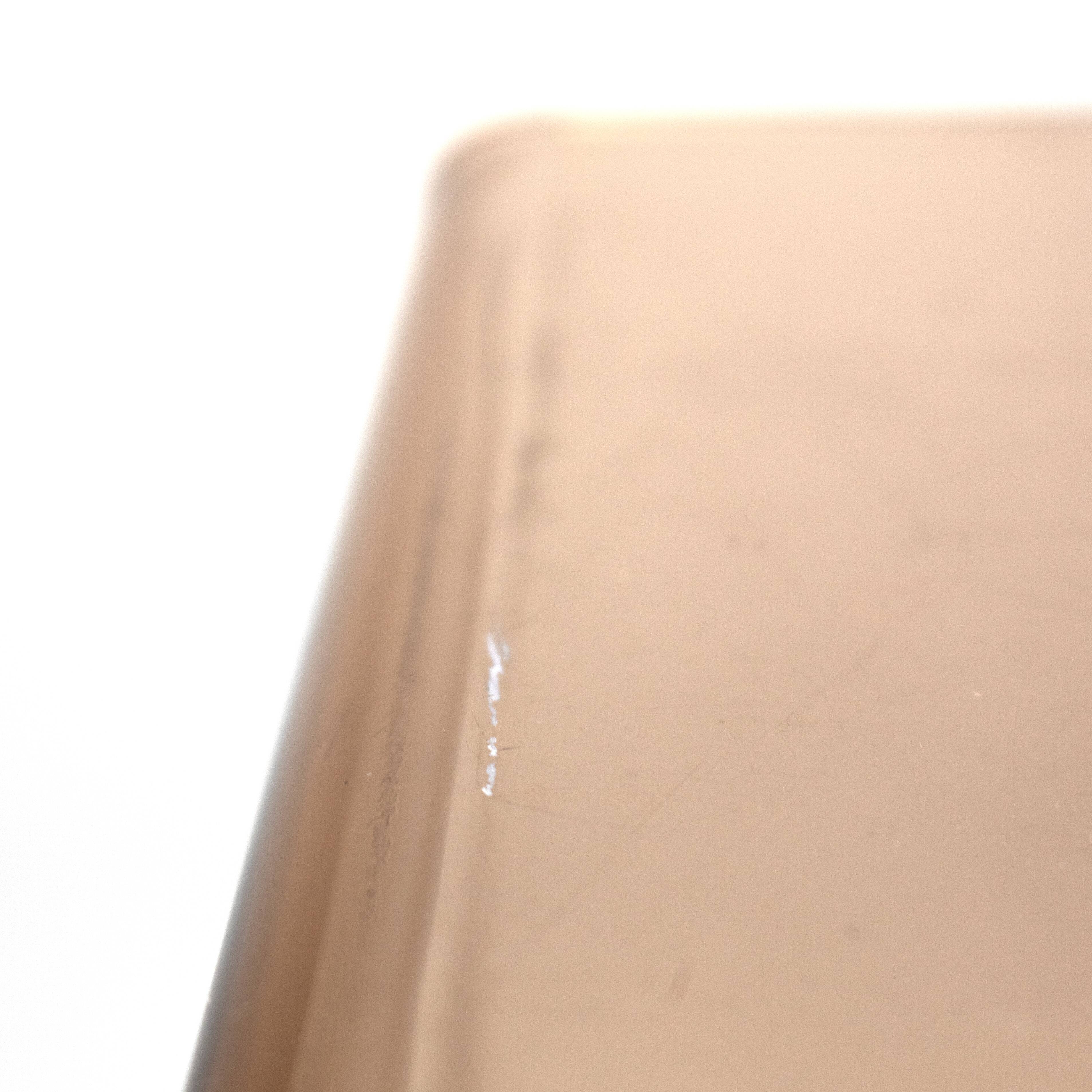 Michel Dumas style smoked plexiglass furniture