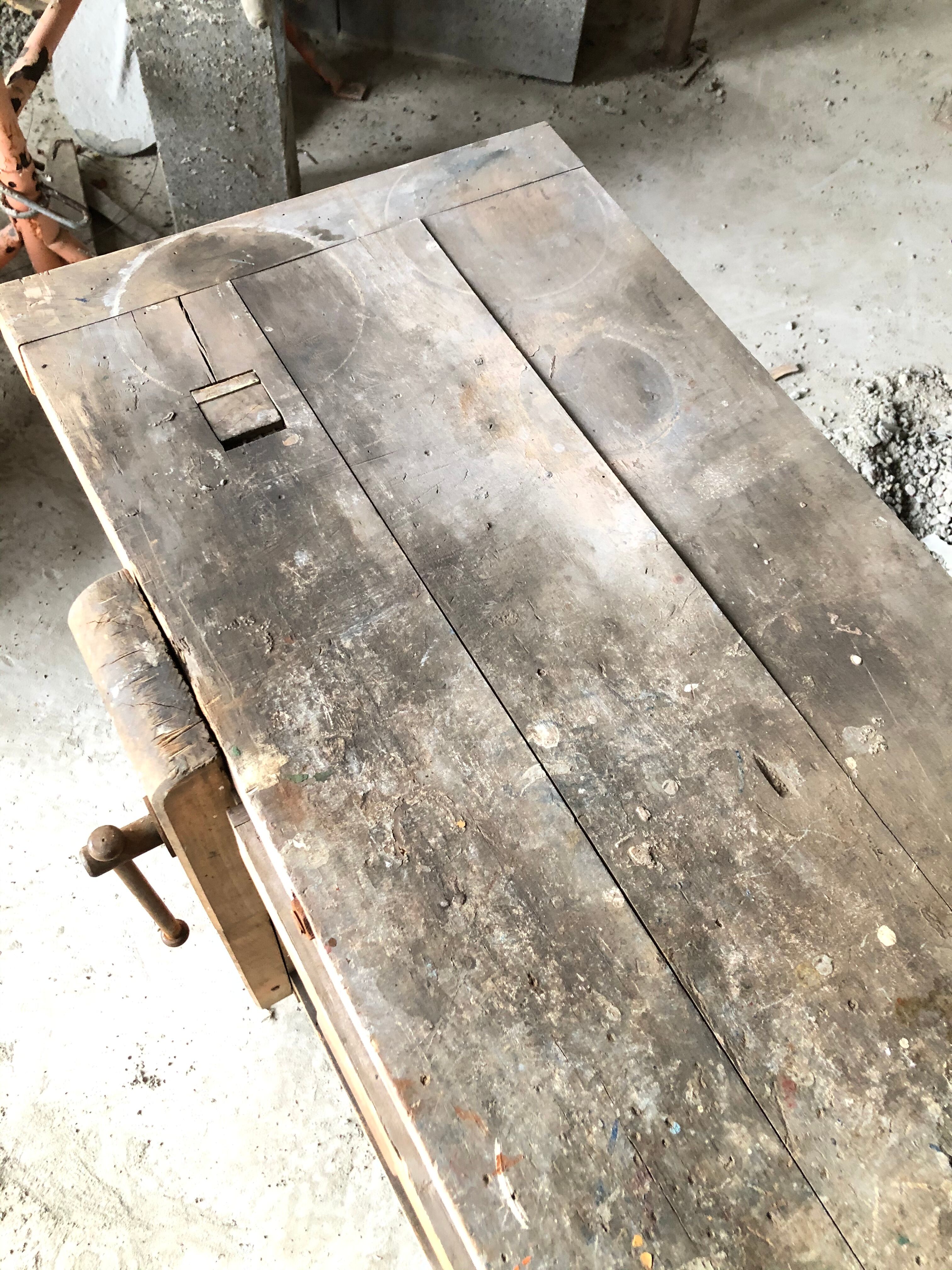 Vintage workbench 1950