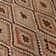 6x10 Soft Colors Anatolian Kilim,Geometric Style Vintage Rug,300x176Cm
