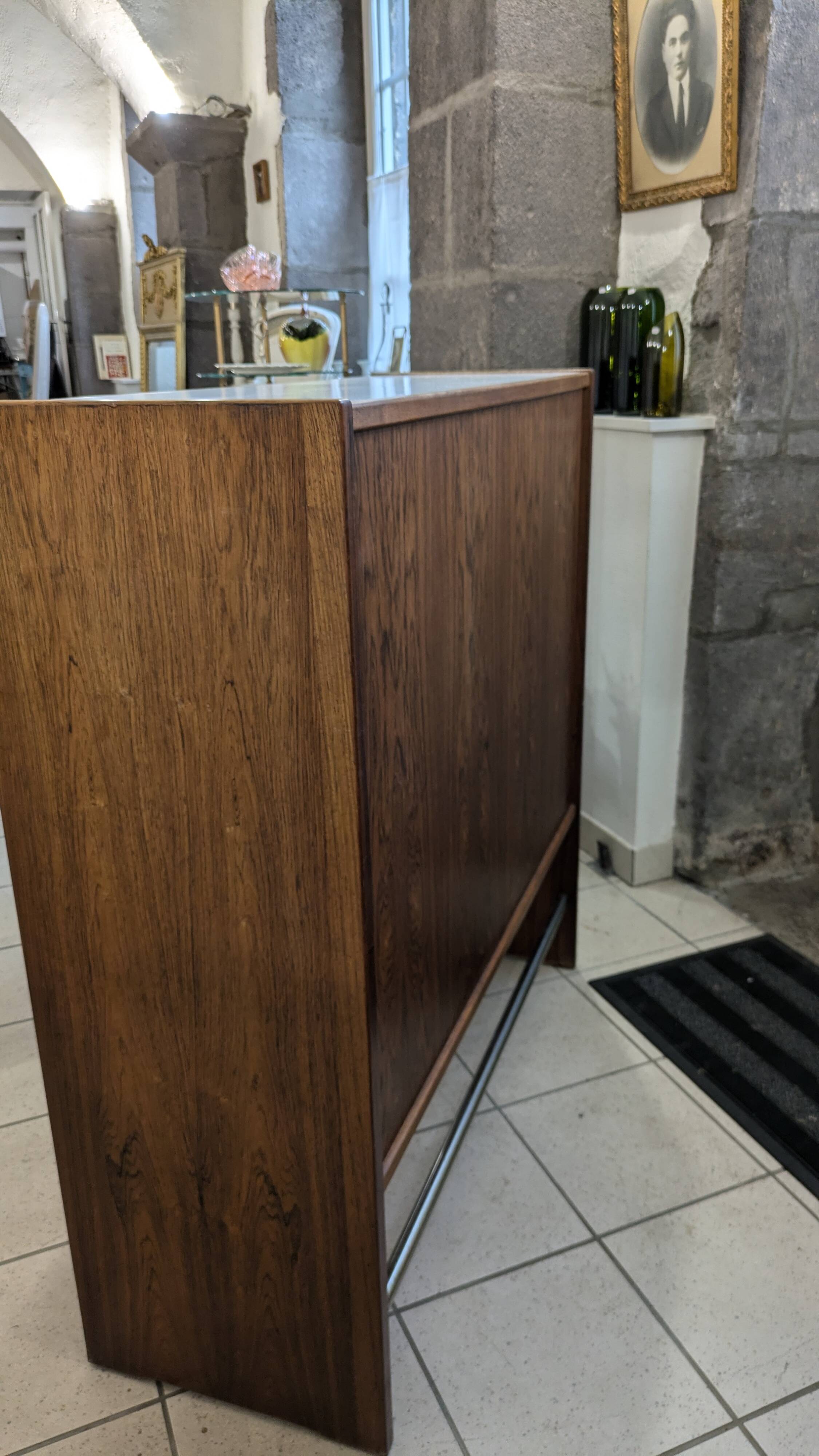 Scandinavian Teak Bar by Poul Heltborg Publisher Heltborg Møbler 1960