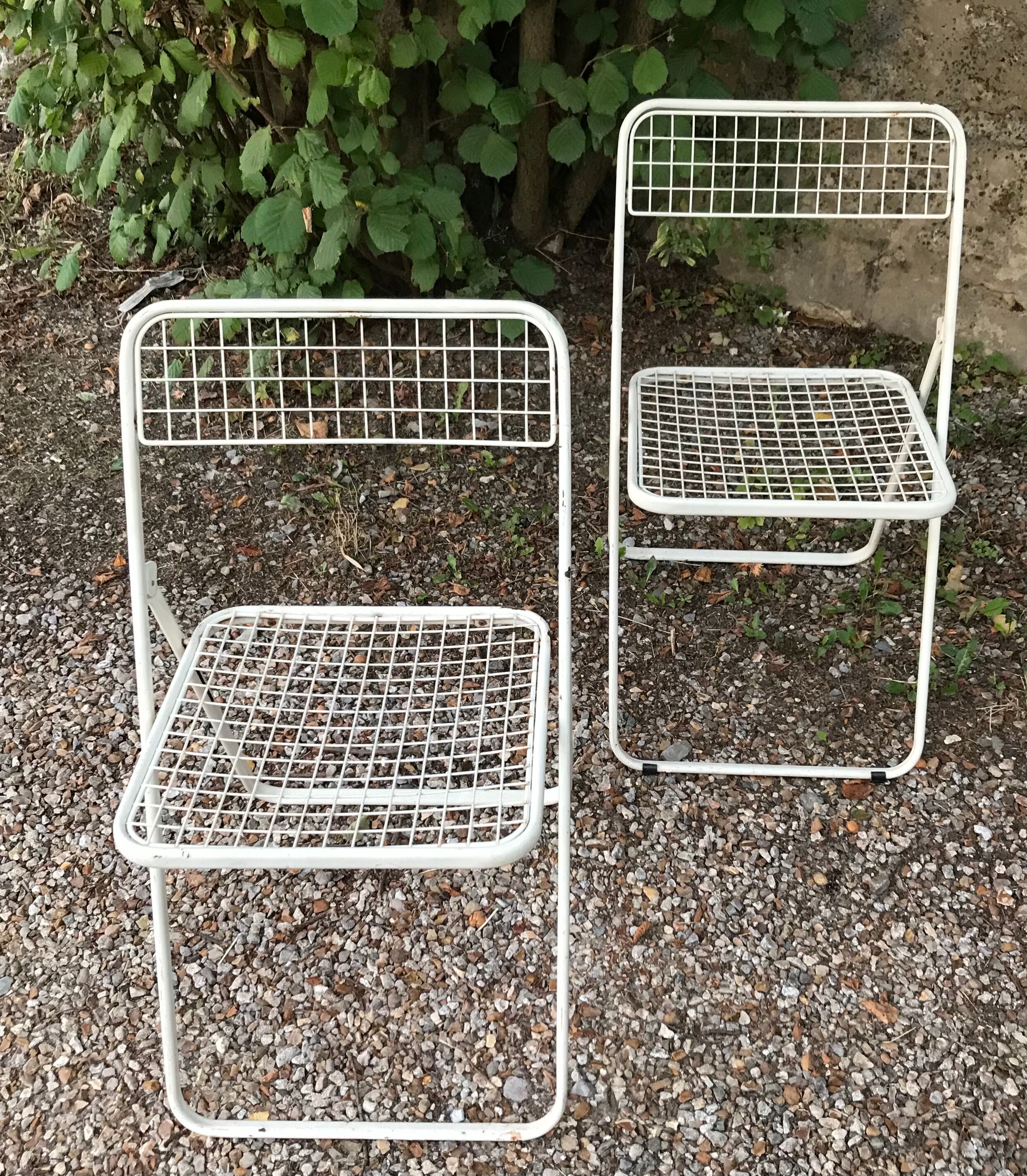 2 chaises pliantes Ted par Niels Gammelgaard pour Ikea
