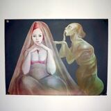 Leonor Fini * 'The voice of evil' * 'La voix du mal' * 1976 * signed