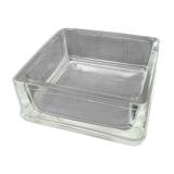 Glass-paved ashtray