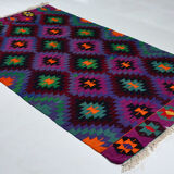 Anatolian handmade kilim rug 283 cm x 163 cm
