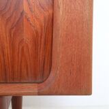 Bernhard Pedersen & Søn teak sideboard with tambour doors / Danish Mid-Century Modern design / 1960s