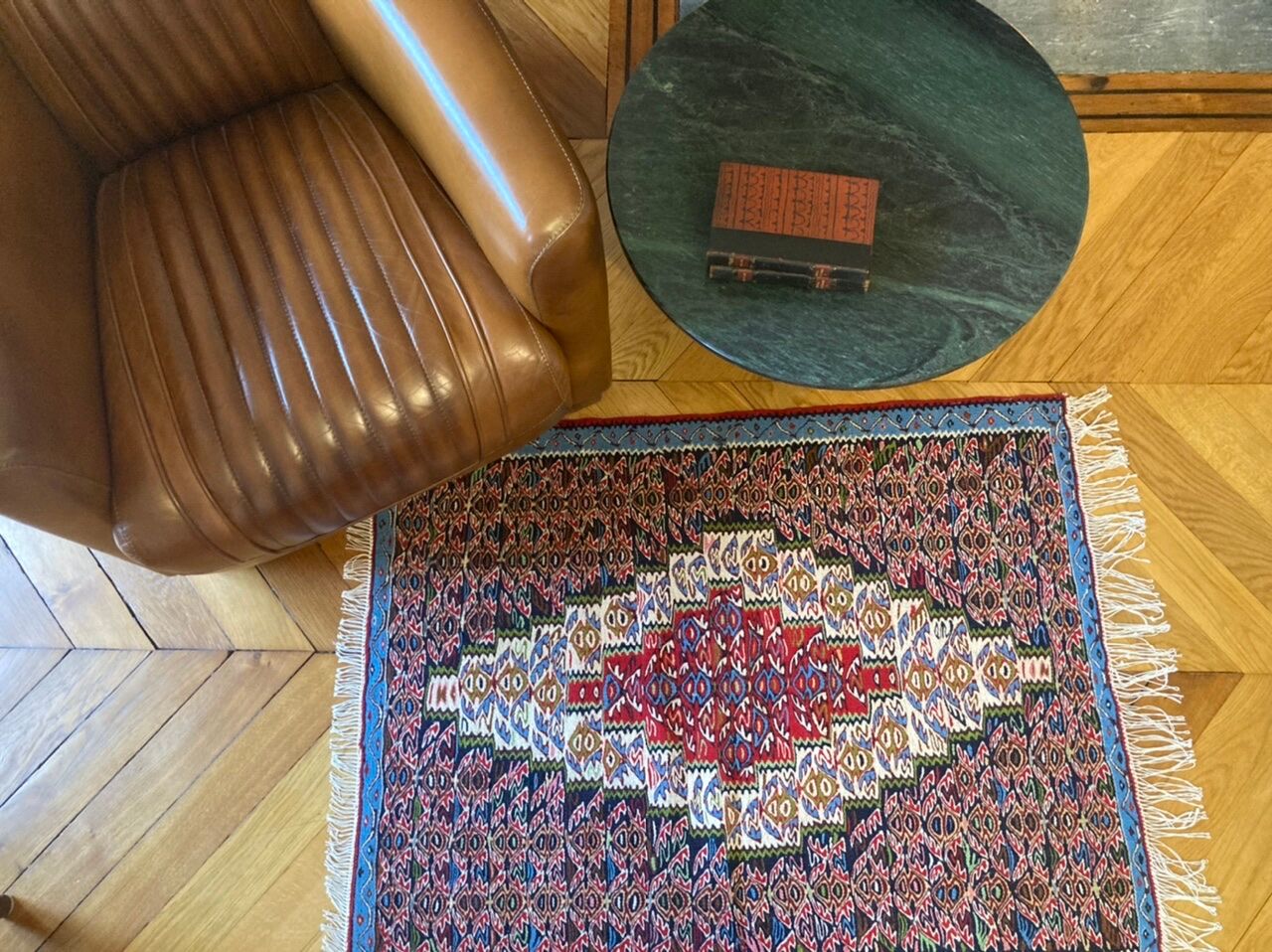 Kilim Seneh carpet 105x80cm