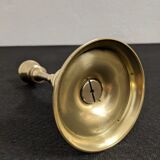 Skultuna's polished brass candlestick