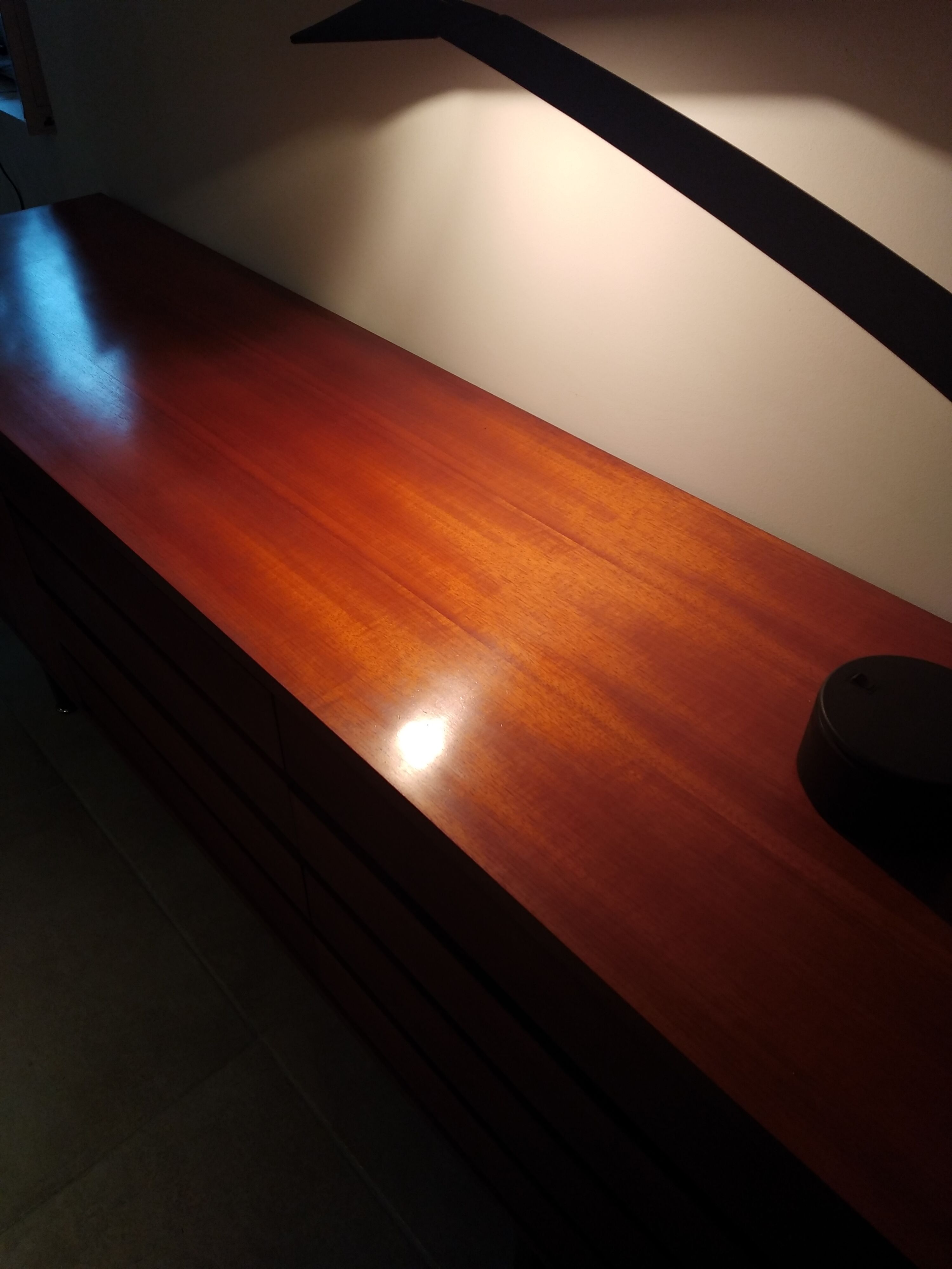 Louis Paolozzi mahogany sideboard