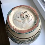 Moroccan ceramic pottery vase Tamegroute