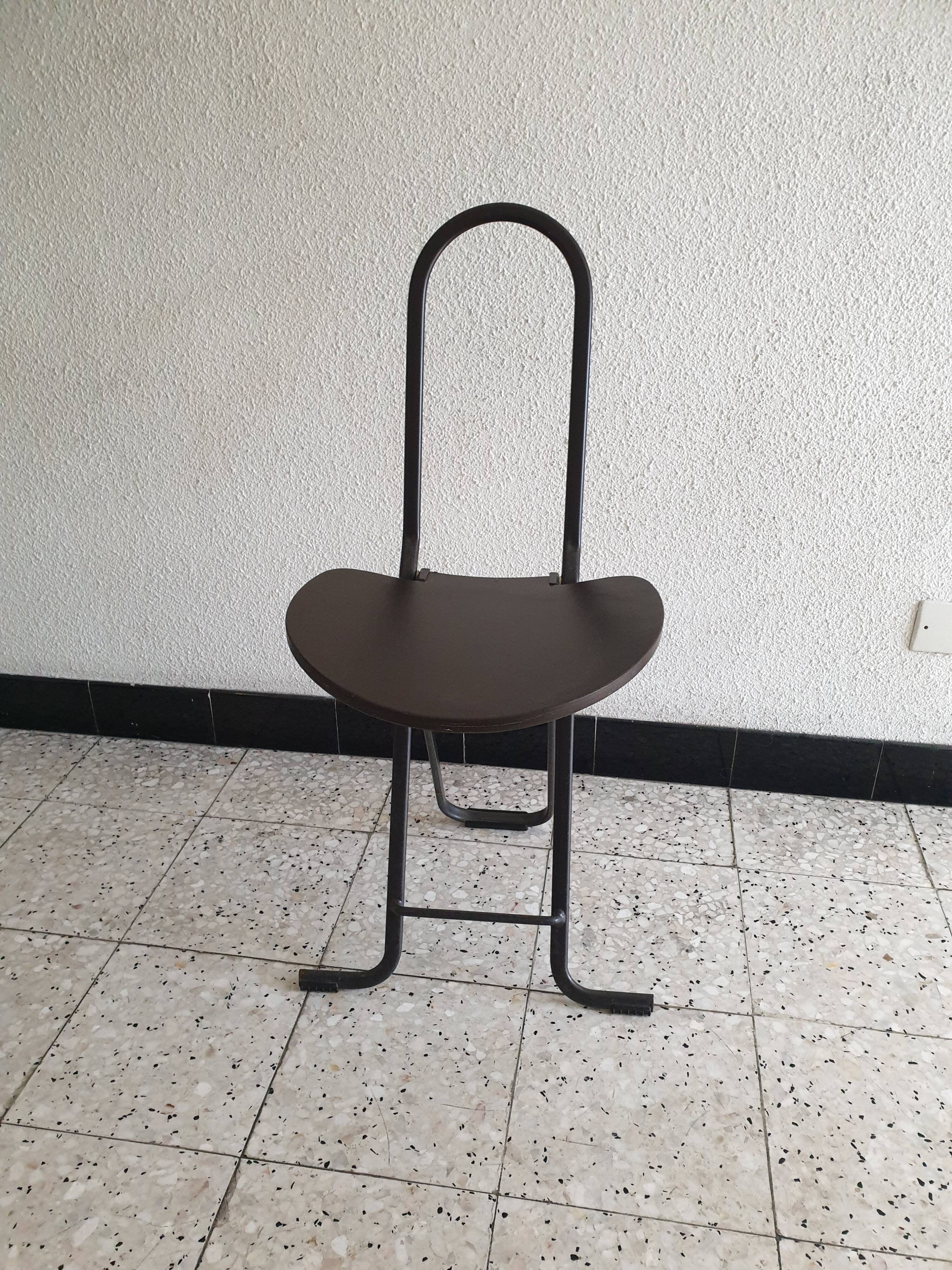 DAFNE folding chair by Gastone Rinaldi for Thema Italy 70's