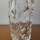 Solid Sèvres crystal vase from the 1950s