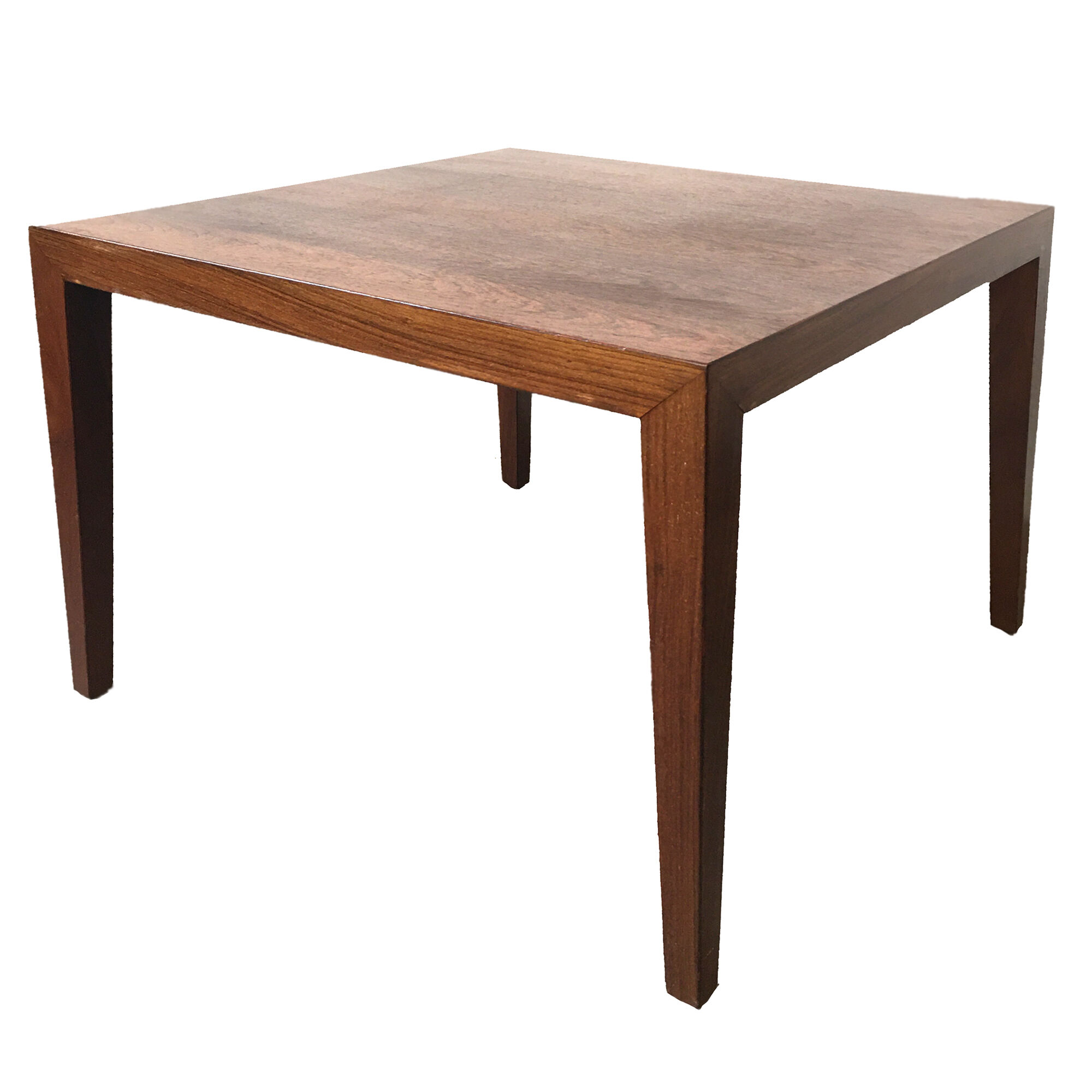 Rosewood Coffee Table by Severin Hansen for Haslev Furniture, 1960s