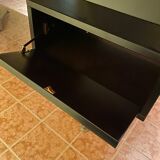 Office Abbondinterni color Mahogany almost black from the 70s.