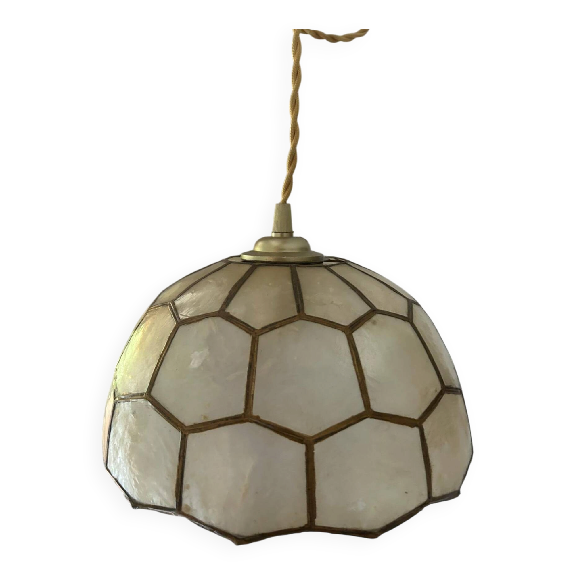Vintage mother-of-pearl pendant