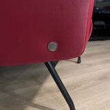 Pair of Gilbert Steiner design armchairs, Galion model, published by Steiner