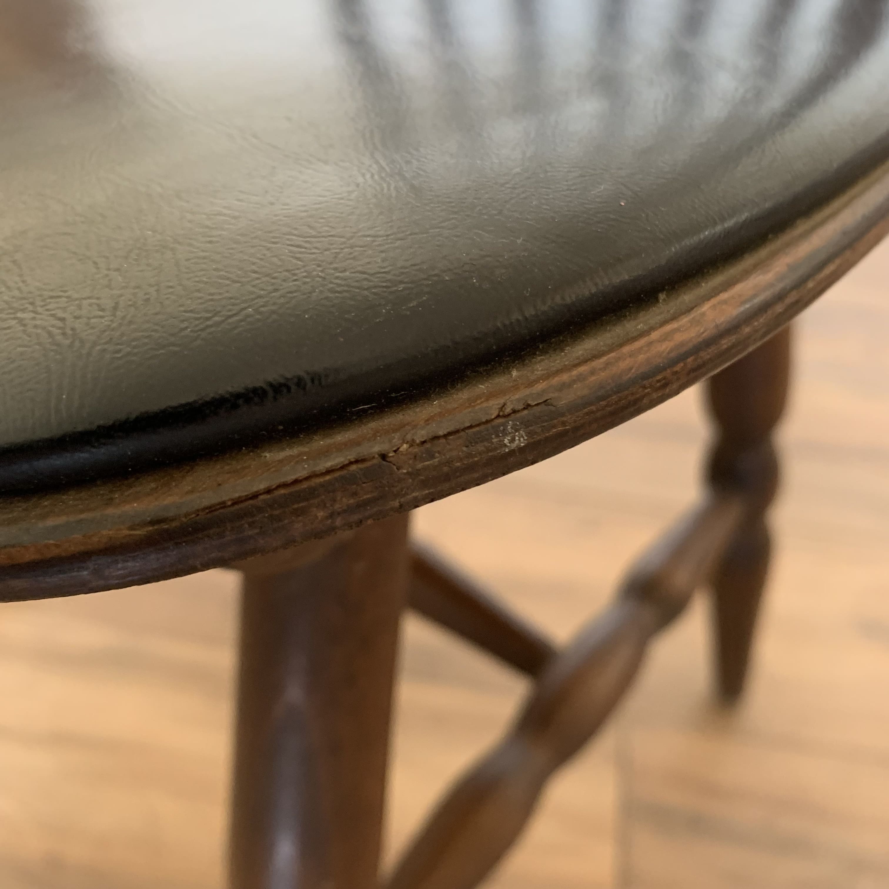 Paire de chaises tacoma de baumann - skaï noir