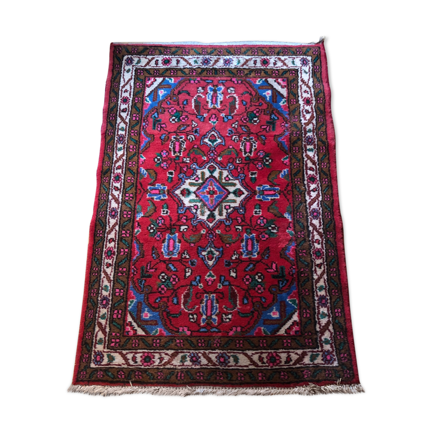 Iranian vintage carpet  77x119cm