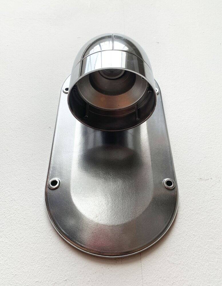 Vintage Danish Pipeline wall lamps by Ole Pless Jørgensen for Nordisk Solar, set of 2.