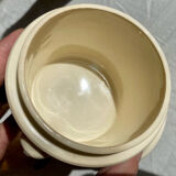 Pot ceramic bomb box Sarreguemines model Ribeauville vintage 60/70s