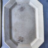 2 plats anciens, en faïence, un Gien