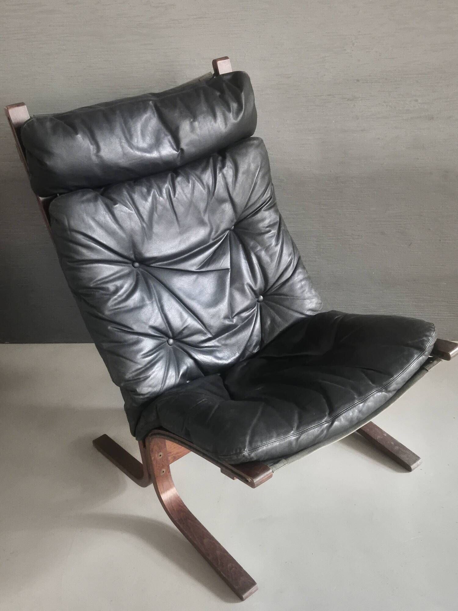 Siesta armchair + ottoman, Ingmar Relling for Westnofa