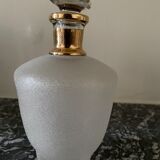 Golden glass carafons