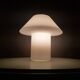1980s Hala Zeist glass mushroom table lamp