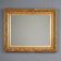 Antique carved and gilded wooden mirror, Italy, 19th century