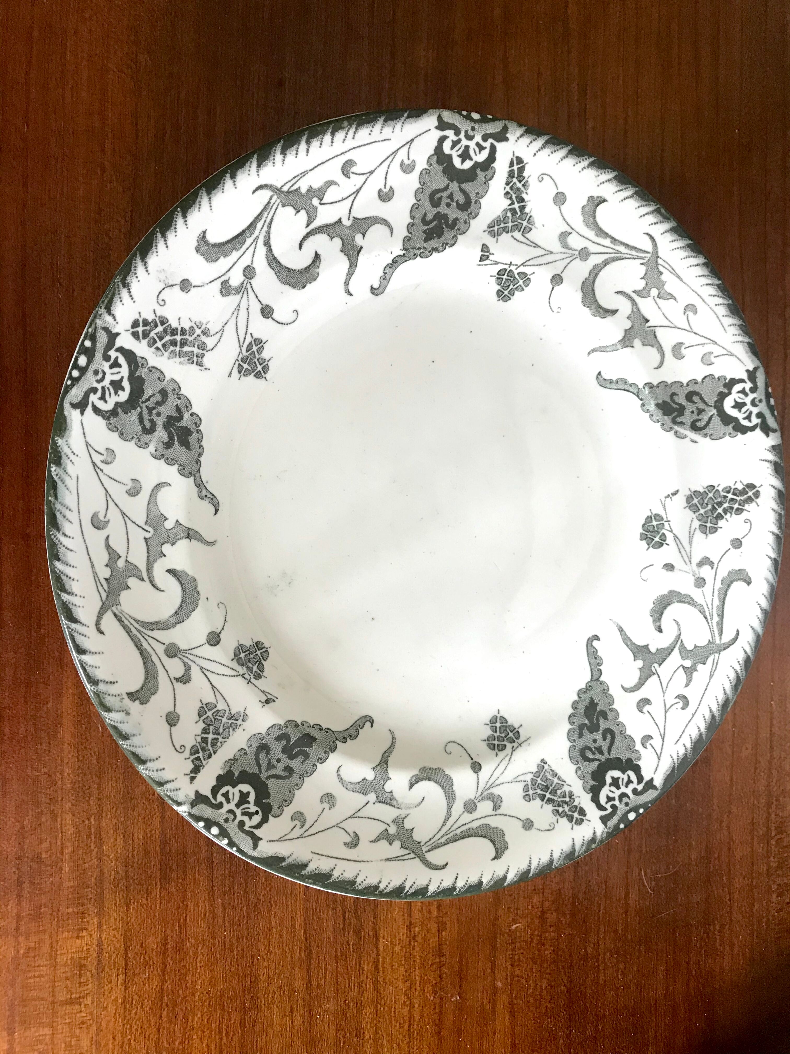Longwy compotier dish